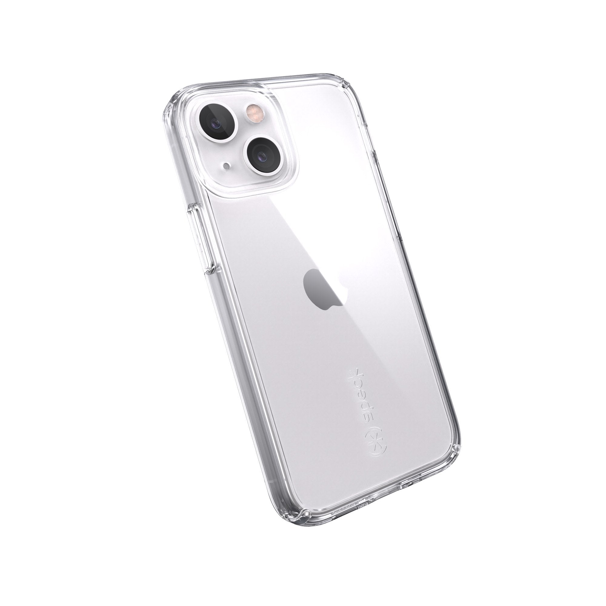 Speck Gemshell iPhone 13 Mini Clear Phone Case with Glass Screen