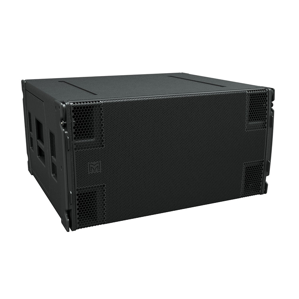 Martin Audio SXH218 2 x 18" 12000W/3000W High-Output Passive Hybrid Horn and Reflex Subwoofer with Detachable Caster Skids for Stage Music Performance
