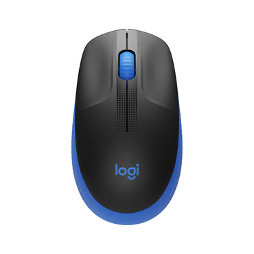Logitech M190 Full-Size Plug and Play Wireless USB Mouse with up to 18-Month Battery Life (Blue)