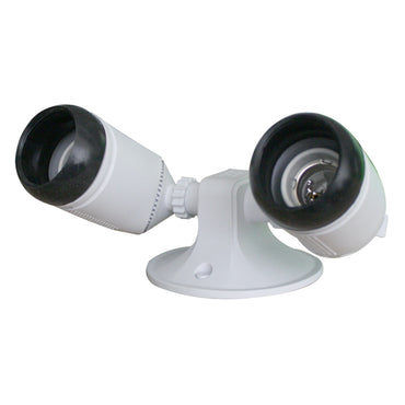 OMNI Deluxe Weatherproof Lamp Holder 130W 220V E27 with IP65 Rating, Polycarbonate Enclosure, Heat Dissipation, Energy Saving for Exterior Lighting | Single, Twin| OMNI E27-DWH