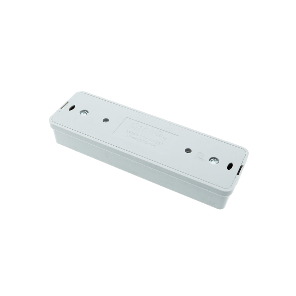 OMNI Spring Type Outlet Socket 10A 220V (2 Gang, 3 Gang, 4 Gang) for Electronics Appliances | STO-002 STO-003 STO-004
