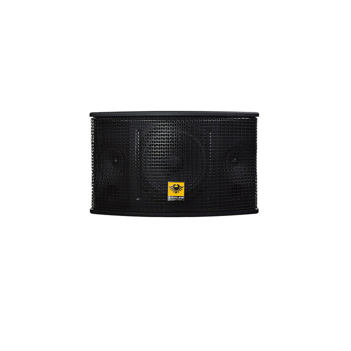 KEVLER KV-350 8" 250W Passive Karaoke Speaker System with 2-Way Bass Reflex, 4 Layer Coil Woofer, and Built-In Ceiling and Pole Mounting Ports (Set of 2)