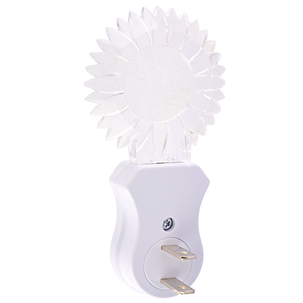 OMNI LED DNL 0.5W 220V Clear Night Light with Regular Rotating Electrical Outlet Plug and Built-In Light Sensor for Home Lighting | DNL-PK