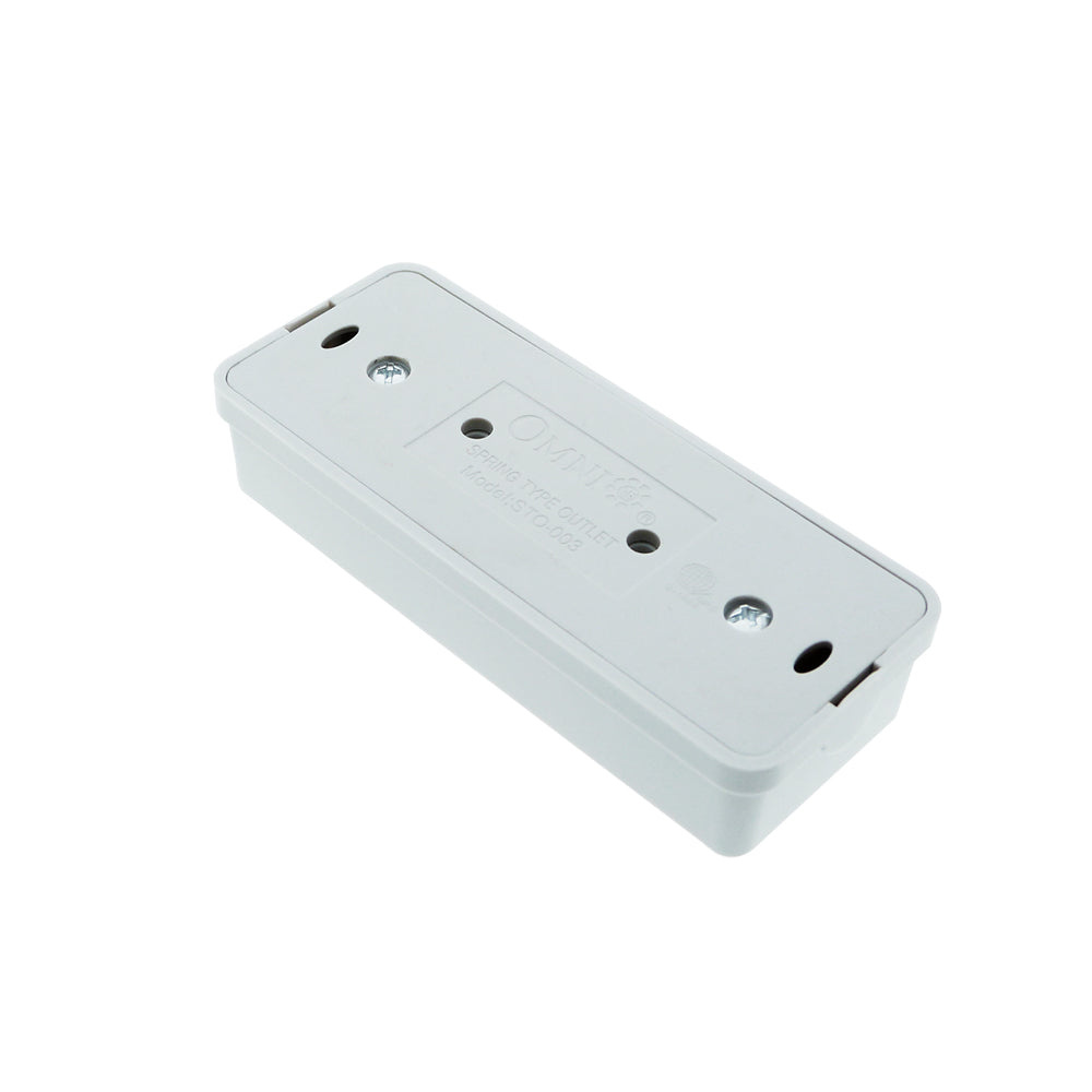 OMNI Spring Type Outlet Socket 10A 220V (2 Gang, 3 Gang, 4 Gang) for Electronics Appliances | STO-002 STO-003 STO-004