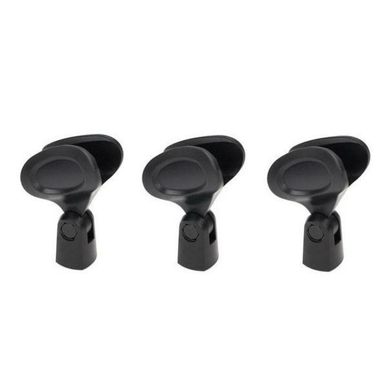 Samson MC1 Powerful Durable Microphone Clips with Brass Threads (3pcs)