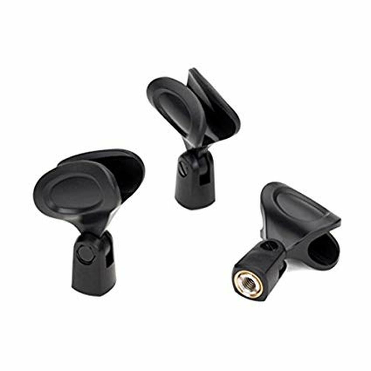 Samson MC1 Powerful Durable Microphone Clips with Brass Threads (3pcs)