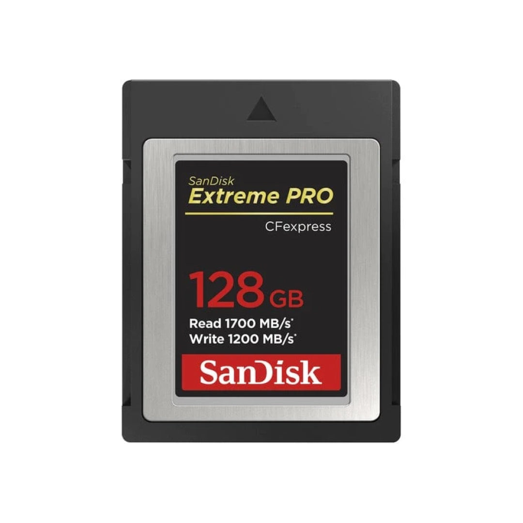 SanDisk Extreme PRO 512GB 256GB 128GB 64GB CFExpress Type B XQD Memory Card with Max 1700MB/s Read / 1400MB/s Write Speeds, RAW 4K Video Capture and RescuePRO Deluxe Support