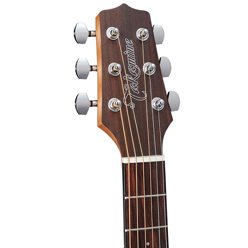 Takamine GX11ME-NS 21-Fret 3/4 Non-Cutaway Mahogany Smaller Scale Acoustic Guitar with Pick-Ups and Gig Bag