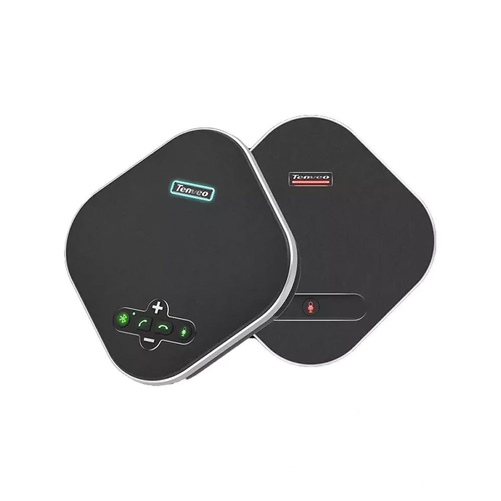 Tenveo NA200EX / NA200BEX Portable Conference Speakerphone with Daisy Chain, 10m Voice Pickup, Voice AI Noise & Echo Cancellation and Expansion Mic TEVO-NA200EX TEVO-NA200BEX
