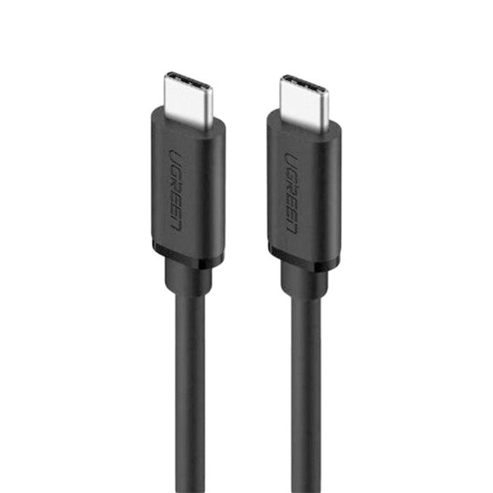UGREEN USB-C 2.0 Male to Male 3A 480 Mbps Data Cable 2 Meters for Type-C Smartphones, Tablets and Laptops (2M) (Black) | 10306