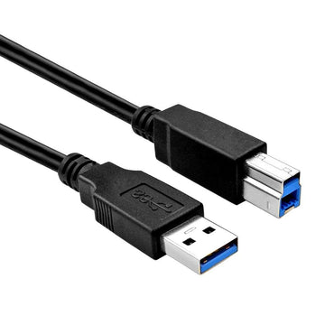 UGREEN USB 3.0 Male A to Male B Gold Plated Print Cable 2 Meters with 5Gbps Transfer Speed, Plug and Play for PC, Scanner, Printers (2M) | 10372
