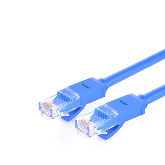 UGREEN CAT6 UTP LAN Ethernet Blue Cable 1000Mbps Gigabit RJ45 26AWG Patch Network PC Router Cord (3M) | 11203