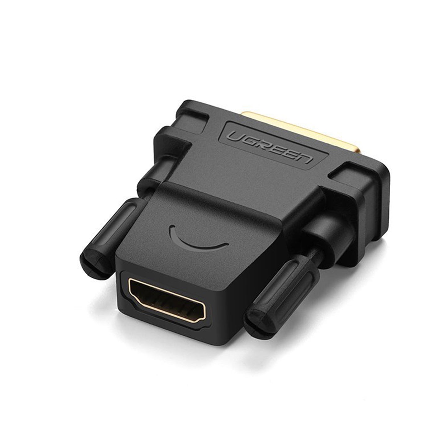 UGREEN DVI 24+1 Male to HDMI Female Bi-directional Adapter 1080P FHD Gold-plated Connector for TV Projector Monitor PC | 20124