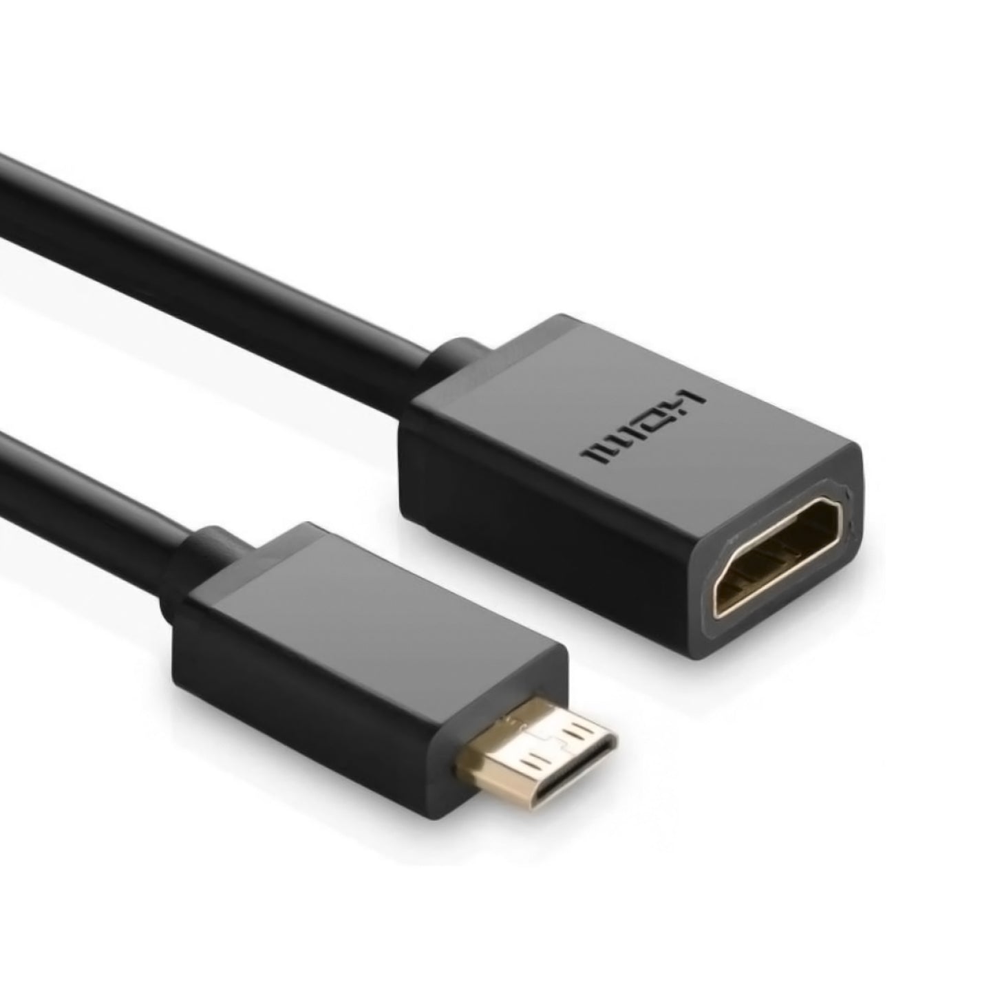 UGREEN HD 1080P 4K Mini HDMI Male to HDMI Female Cable Connector Converter with Audio-Video Sync | 20137