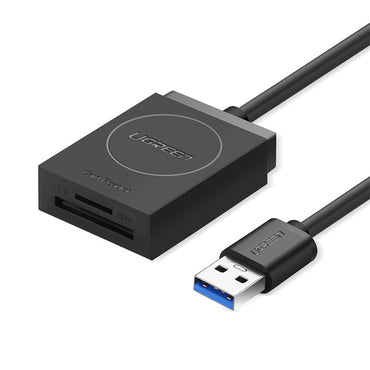 UGREEN 2-in-1 USB 3.0 SD/TF Card Reader with 5Gbps Transfer Speed for PC, Mac, Windows
