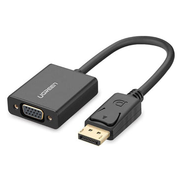 UGREEN DisplayPort DP Male to VGA Female Adapter 1080P 60Hz Gold-Plated ABS Casing Video Converter Cable 0.15M | 20415