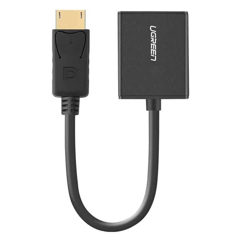 UGREEN DisplayPort DP Male to VGA Female Adapter 1080P 60Hz Gold-Plated ABS Casing Video Converter Cable 0.15M | 20415