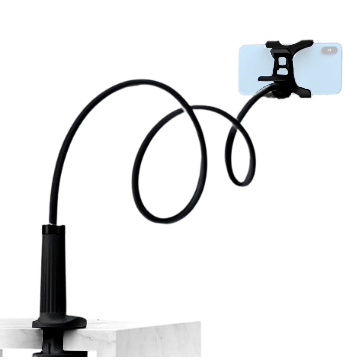 UGREEN Gooseneck Desktop Phone / Tablet Holder Flexible Lazy Arm Mount Stand for 4" to 6.5" Devices