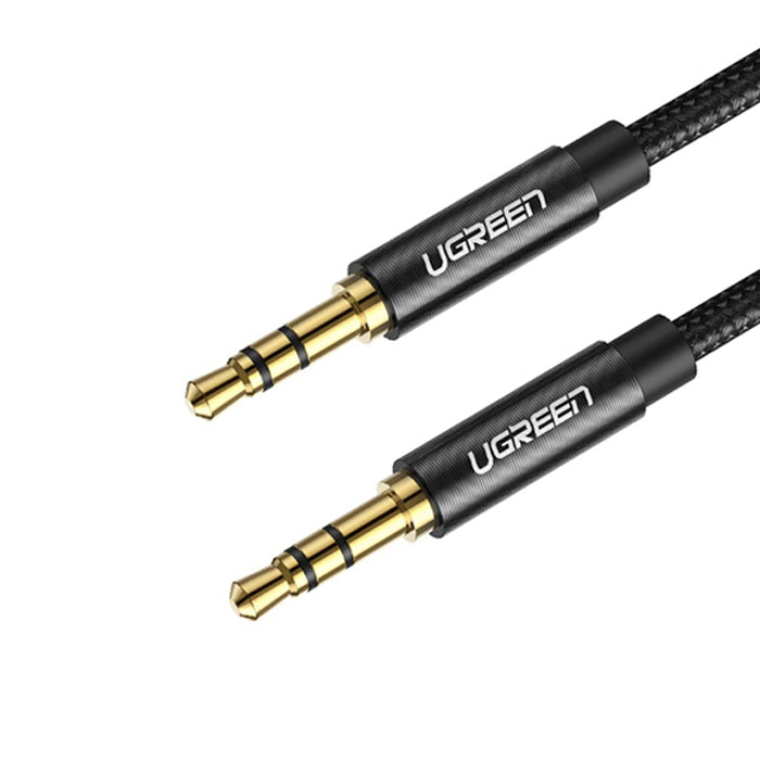 Ugreen Cable Audio Jack flat Angled 3.5mm Male to Male 1M