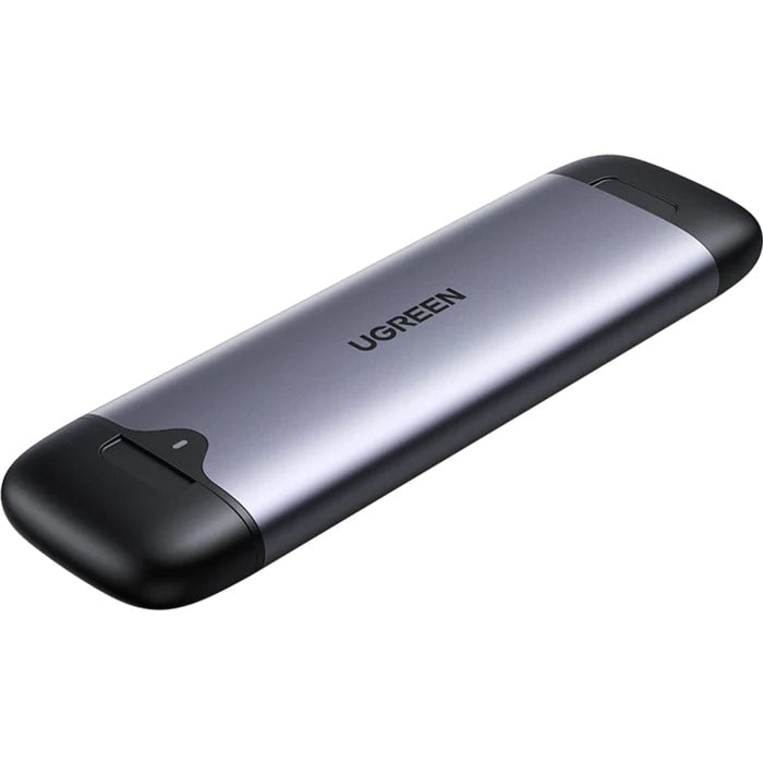 UGREEN 2-In-1 USB-A and USB-C M.2 (M/M&K-Key) Plug and Play External SSD Solid State Drive Enclosure with 10Gbps Transfer Speed for Laptop, Computer, Tablet, Smartphones (fits 2242 and 2280 SSDs) | 70532