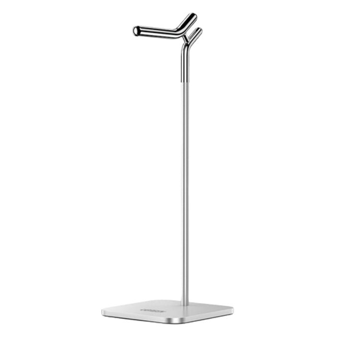 UGREEN Aluminum Headphone Stand Holder Hanger for Desktop Gaming and Office (Silver) | 80701