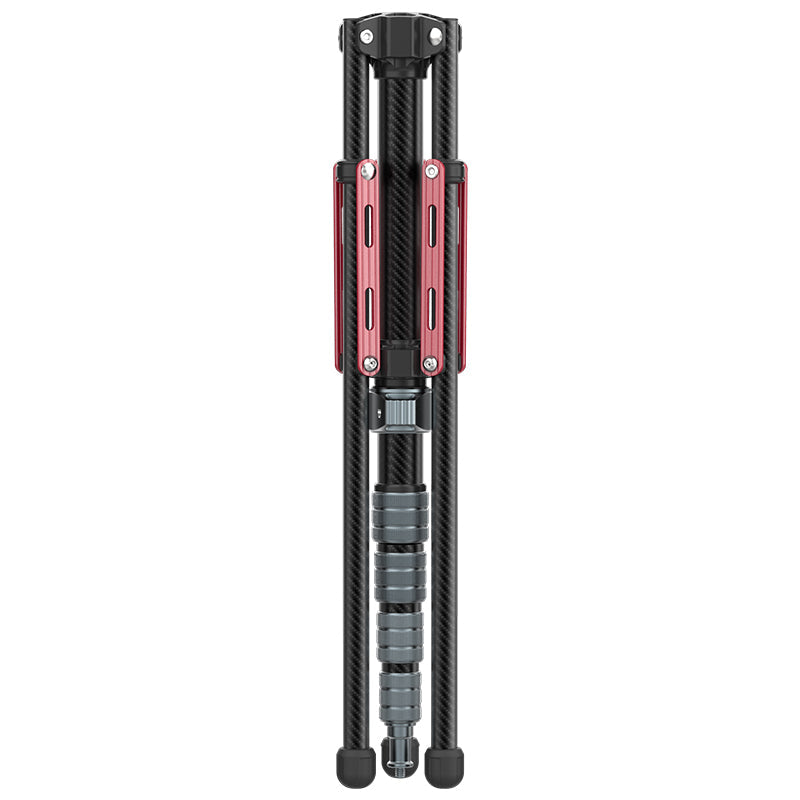 Ulanzi MT-49 Carbon Fiber Portable Camera Tripod / Light Stand with 194cm Max Height, Mid-Axis Detachable Monopod for Professional Photography