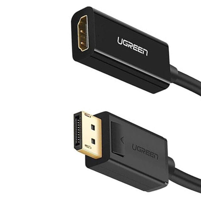 UGREEN 4K/1080P DisplayPort to HDMI Female Adapter 30Hz DP Converter for Laptop, Desktop, Monitor, Projector | 40363, 40362