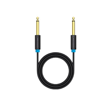 Vention TS 6.5mm Male to TS 6.5 Male Gold Plated (BAA) Audio Cable for Amplifiers, Musical Instruments, Speakers, Sound Box ( Available in 0.5M, 1M, 1.5M, 2M, 3M, and 5M)