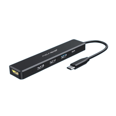 ACASIS 5-in-1 USB 3.0 to Type C Hub HD 5-Port with TF SD Card Reader, 4K 60Hz HDMI, 60W PD Fast Charging, and Up to 10Gbps High Speed Data Splitter Docking Station for Laptop, PC, Desktop | CM069 CM070