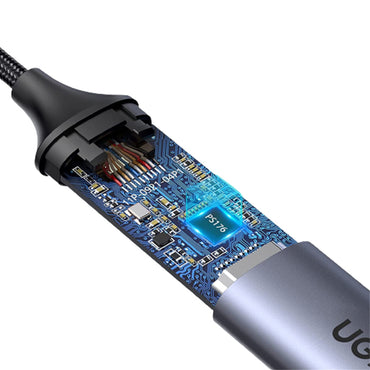 UGREEN USB Type-C Male to HDMI 2.0 Female 4K 60Hz Adapter Cable Aluminum Alloy Converter for Laptop, TV, Monitor, Tablet, Smartphone (10cm) | 70444