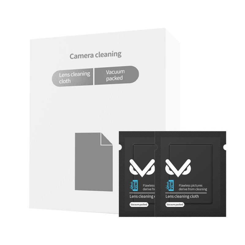 VSGO V-CL01E Microfiber Cleaning Cloths 20pcs for Cameras, Lens, Glasses, Eyeglasses, Cell Phone, etc.