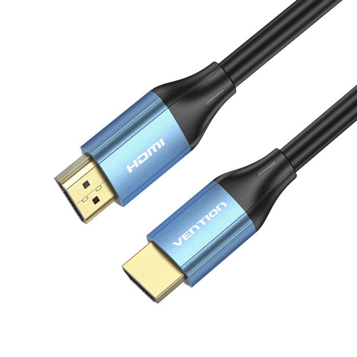 Vention 4K 60Hz HDMI 2.0 Male to Male HD Gold-Plated Video Cable with 18Gbps Transmission and 3D Visual Support for TV, Laptop, Monitor, PC (1.5M) | ALHS