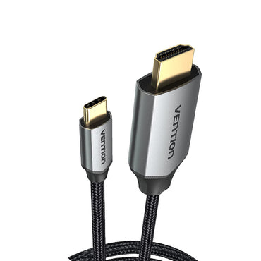 Vention Type C to HDMI UHD 4K 60Hz Male to Male DisplayPort for Monitor, PC, Tablet, TV (1.5M, 2M) | CRBB