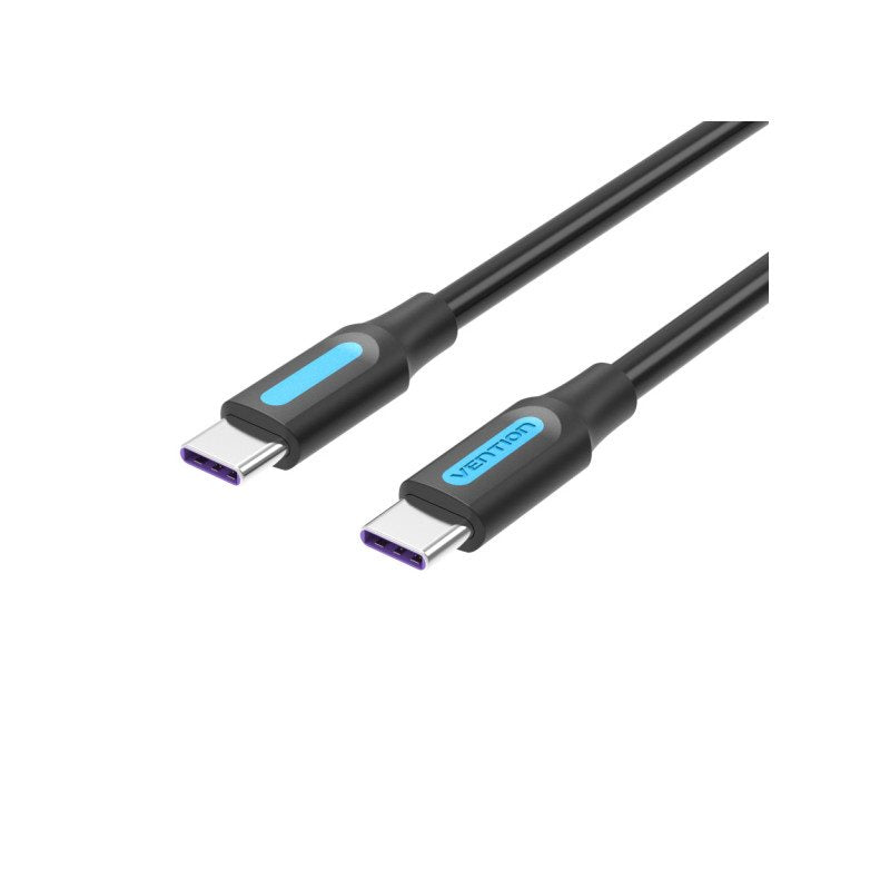 VENTION USB 2.0 A Male to USB-C Maleケーブル1.5m Black PVC Type(CO-6285) 取り寄せ商品