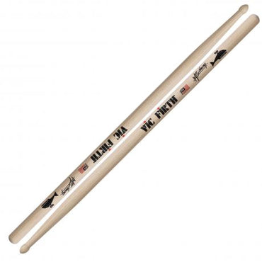 Vic Firth SGRE Matt Greiner Signature Hickory Taj Mahal Tip Drumsticks with Long Taper for Drums and Cymbals