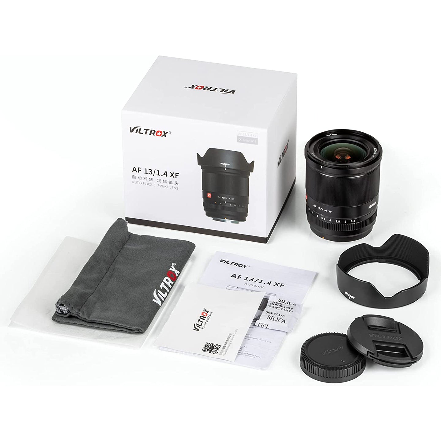 Viltrox 13mm f/1.4 XF Autofocus AF Prime Lens APS-C Format Wide Angle for Fujifilm X Mount Mirrorless Cameras