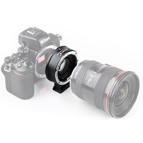 Viltrox EF-Z2 Autofocus Speed Booster Adapter Mount Ring with 1/4"-20 Accessory Thread and 0.17x Magnification for Canon EF Lens to Nikon Z-Mount Camera