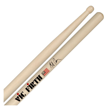 Vic Firth SMC Matt Cameron Signature Drumsticks with 5B Style Shaft and Hickory Wood Barrel Tip for Drums and Cymbals