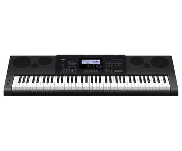 Casio WK-6600 76 Keys Digital Piano Keyboard with Adapter, SD Memory Card Slot, Equalizer, Tone Editor and 210 Preset Rhythms and Auto-Accompaniment (Black)