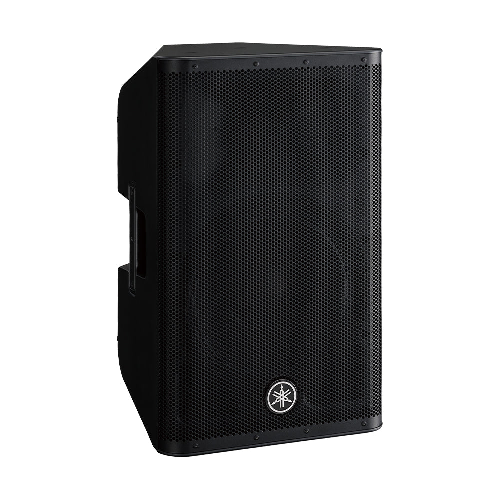Yamaha DXR12 Mk. II 12" 1100W Active Dynamic Bass Reflex Loudspeaker with Class-D Bi-Amp Powered Speaker, Onboard 3-Channel Mixer, Extensive Inputs and Dual Angle Pole Socket Mount