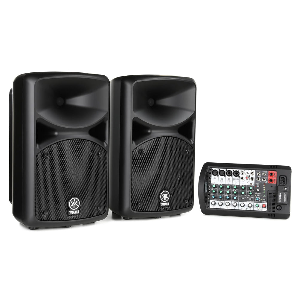 Yamaha speaker with mixer hot sale
