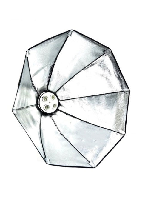 Pxel SB-4B-70 Octagon 4 Socket Bulb Light Holder E27 Softbox Continuous Light