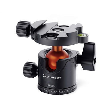 K&F Concept KF31-029V3 Camera Tripod Ball Head with 1/4 Inch Quick Release Plate 360 Degree for Camera, Tripod , Monopod