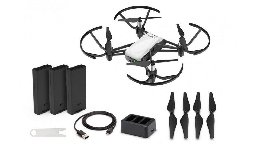 DJI Tello 720p HD 30fps Camera Standard / Boost Combo 100M Flight Distance 13-Minute Flight Time Remote Controlled Quadcopter Drone Auto Take-Off & Landing with Controller and VR Support for Beginners