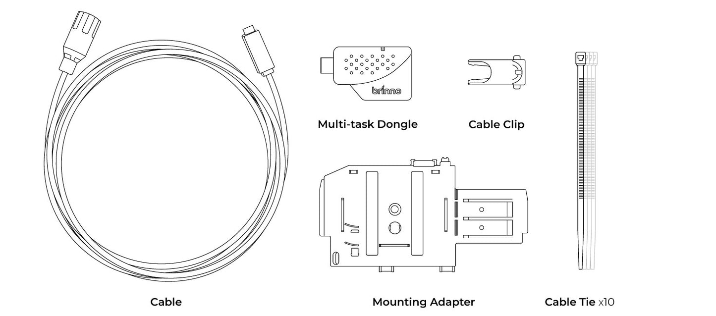 Brinno AFB1000 Camera Extender Kit Suitable for BCC2000 Camera