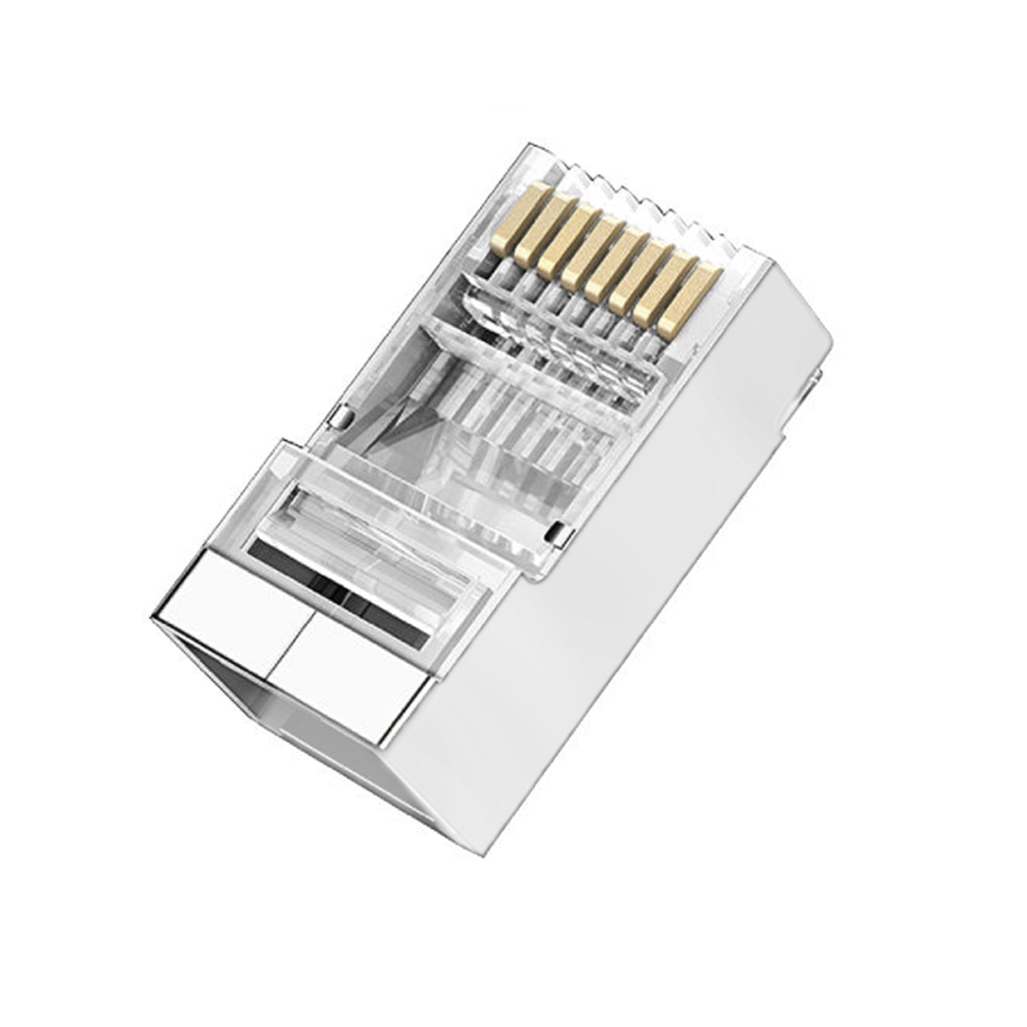 UGREEN CAT6 Shielding Crystal Head RJ45 Ethernet Network Adapter Crimp Connector (10 Pieces) | 20333
