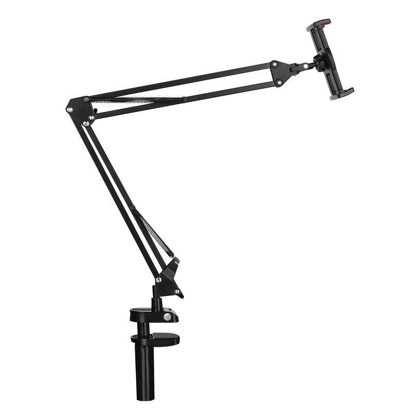 UGREEN Lazy Arm Desk Mounted Universal Metal Phone and Tablet Holder for 4"-12.9" Devices with 360 Degree Rotating Mount and 180 Degree Adjustable Folding Arms | 50394