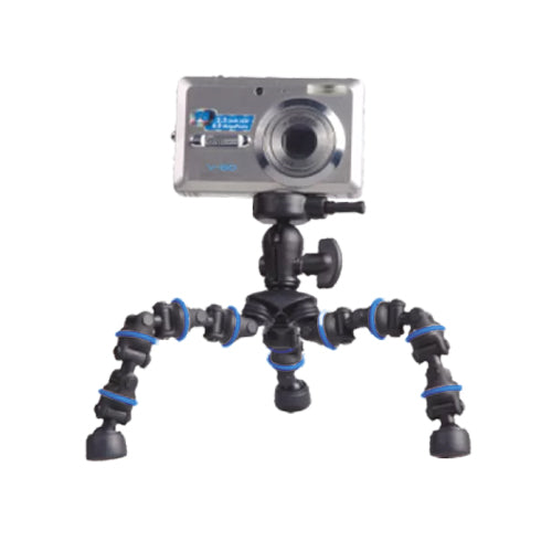 Weifeng Flexible Tripod with 1/4-inch Bolt Mount Head for Camera Mounts and Action Cameras (WT0304B)