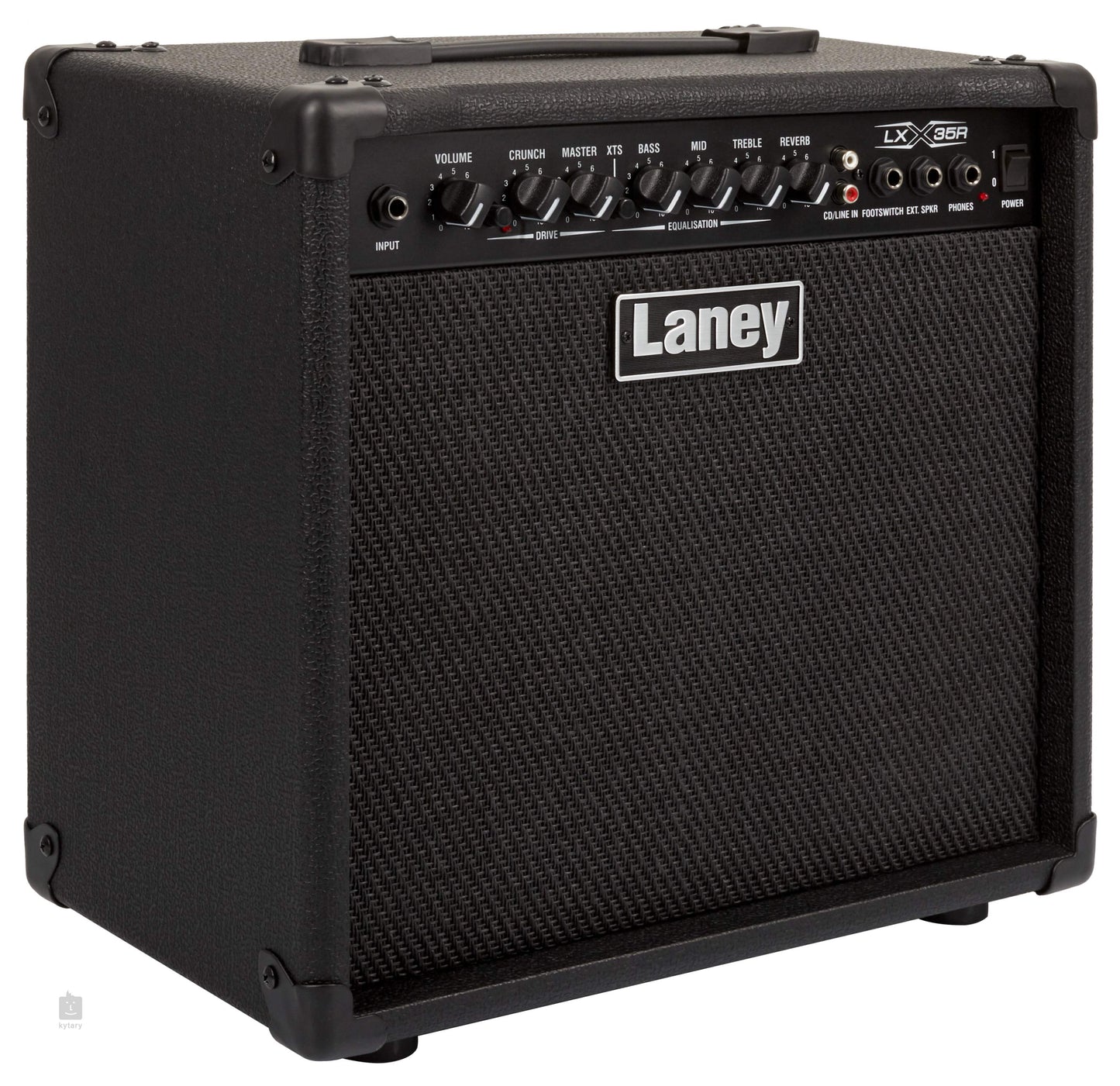 Laney LX35R 35 Watts Twin Channel Guitar Amplifier with 3-Band EQ Tone and On-Board Reverb Feature