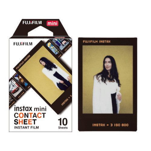 Fujifilm Instax Mini Contact Sheet Film 10 Sheets for Instax Mini Instant Camera